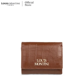 Louis Montini (Cherreen) กระเป๋าผู้หญิงใบสั้น Women wallet กระเป๋าสตางค์ผู้หญิงหนังแท้ WL56
