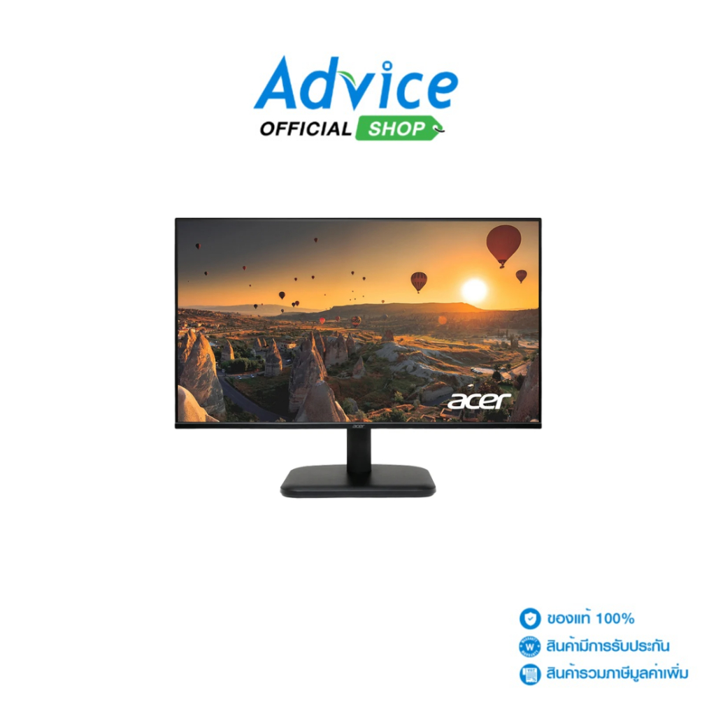 ACER MONITOR (จอคอม) 24.5'' EK251QGbmix (IPS, VGA, HDMI) 120Hz - A0164061