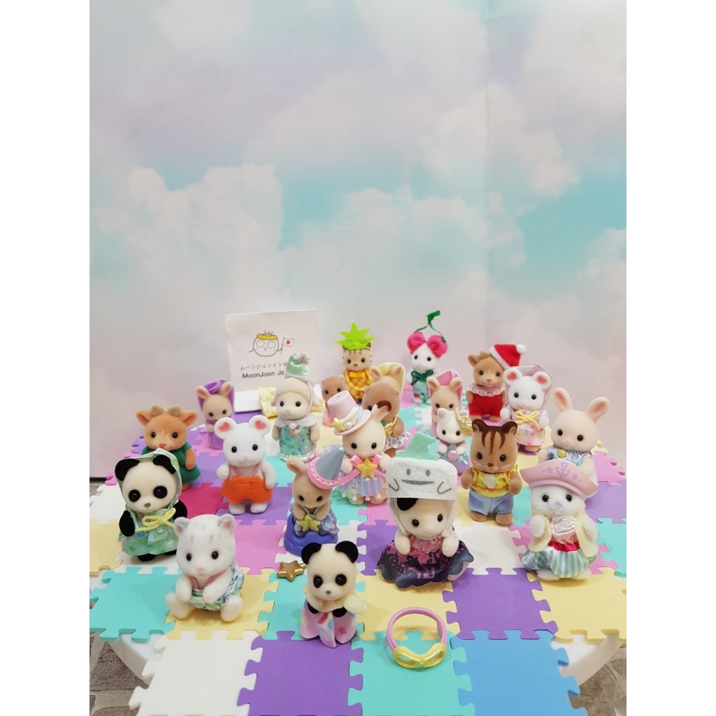 Sylvanian Families🌟Size เบบี๋ ตัวจิ๋วสุดน่ารัก 🌟มือ1 ใหม่ แกะกล่อง แท้ 💯% จากประเทศญี่ปุ่น