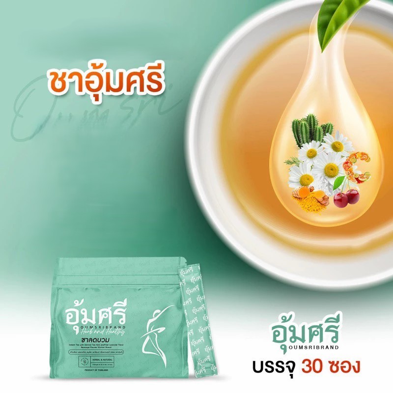 (📍กดในไลฟ์ถูกกว่า📍) ชาอุุ้มศรี Oumsri  คาโมมายด์ รสชาข้าวญี่ปุ่น ไฟเบอร์อุ้มศรี ชาสมุนไพร - รูปที่ 5