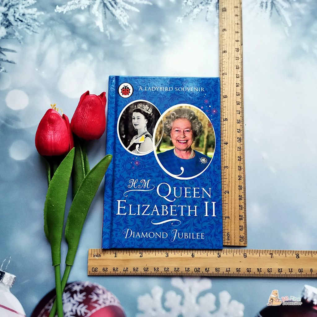 สมเด็จพระราชินีนาถเอลิซาเบธที่ 2 ║HM Queen Elizabeth II: Diamond Jubilee║★มือสอง ★ปกแข็ง ★เล่มเล็ก