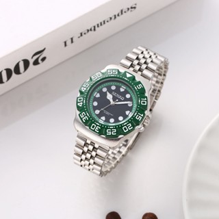 นาฬิกาผู้ชาย Senkq กันน้ํา แฟชั่น นาฬิกาควอตซ์ สายสแตนเลส รุ…