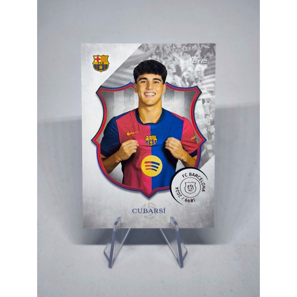 การ์ดฟุตบอล Topps Barcelona 125 years Soccer 2025