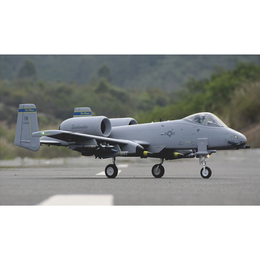เครื่องบินโฟม ตัวลำ+ชุดไฟ Freewing A-10 Thunderbolt II Super Scale Twin 80mm EDF 6S Jet PNP (ไม่รวมว