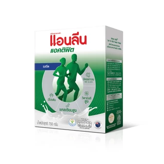 (2 กล่อง) Anlene Actifit แอนลีน แอคติฟิต นมผงพร่องมันเนย แบบชง รสจืด 750 กรัม