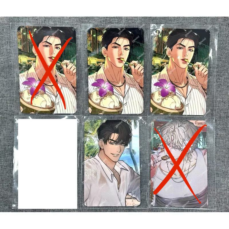 [พร้อมส่ง/ลงvideo] การ์ดสุ่มเที่ยวไทย Boomtoon in thailand travel photo cards