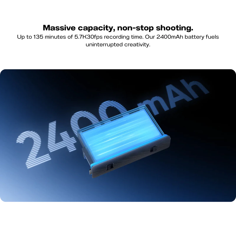 Insta360 X5 Battery 2400mAh / Ultra Battery Upgraded 2800mAh รับประกัน 1 ปี thumbnail 5