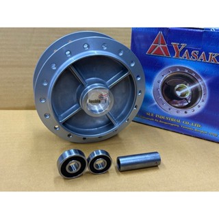 (ครบชุด) Yasaki ดุมหลังเดิมเวฟ ดุมดั้มหลัง + ลูกปืน + บูทกลา…