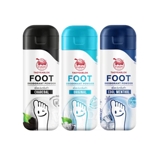 Taoyeablok Original Deodorant Foot เต่าเหยียบโลก แป้งระงับกลิ่นเท้า 30g