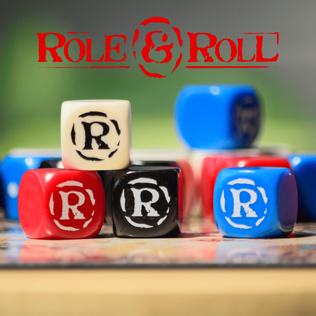 ลูกเต๋า Role & Roll 6ลูก มีให้เลือกถึง 6 สี