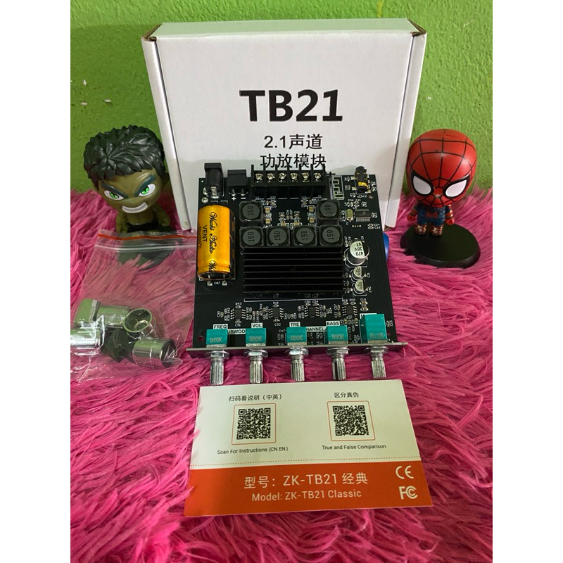 ของแท้100% ZK-TB21 บลูทูธ5.0 ชิปใหญ่ กำลังขับสูงสุด: 2x50W+100W