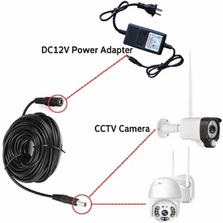 สายต่อ DC สายต่อเพิ่มความยาว สำหรับกล้องวงจรปิดDC 12V 2A สายไฟต่ออะแดปเตอร์5.5*2.1mm ขนาด1/5/10M