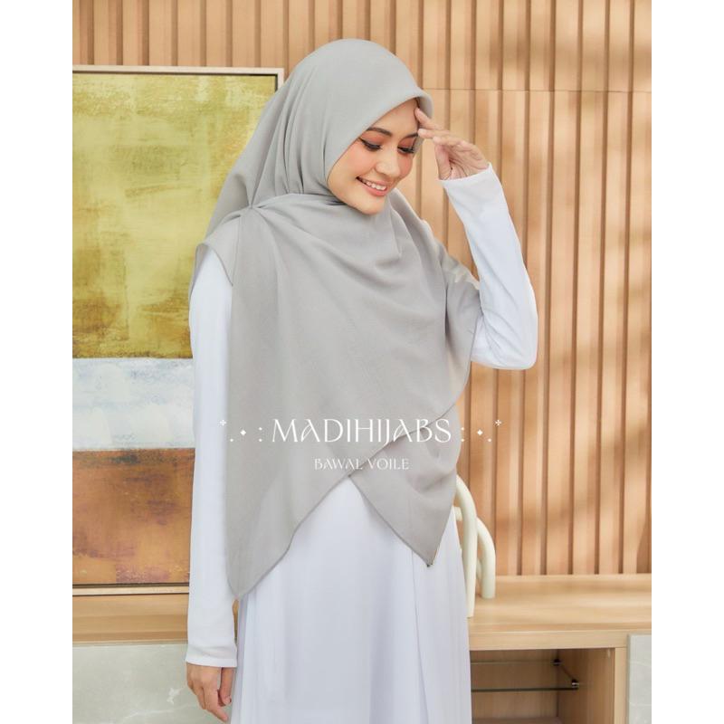 BAWAL CHIFFON VOILE 3yds ผ้าชีฟองวอยล์เหลี่ยม ขนาดหลา3