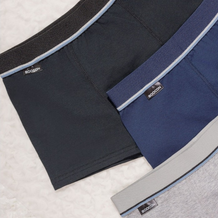 กางเกงในเด็กผู้ชายBoocon เซ็ต 3 ตัว ชั้นในเด็กผู้ชาย กางเกงในผ้าฝ้าย เนื้อนุ่ม ใส่สบาย พร้อมส่ง - รูปที่ 2