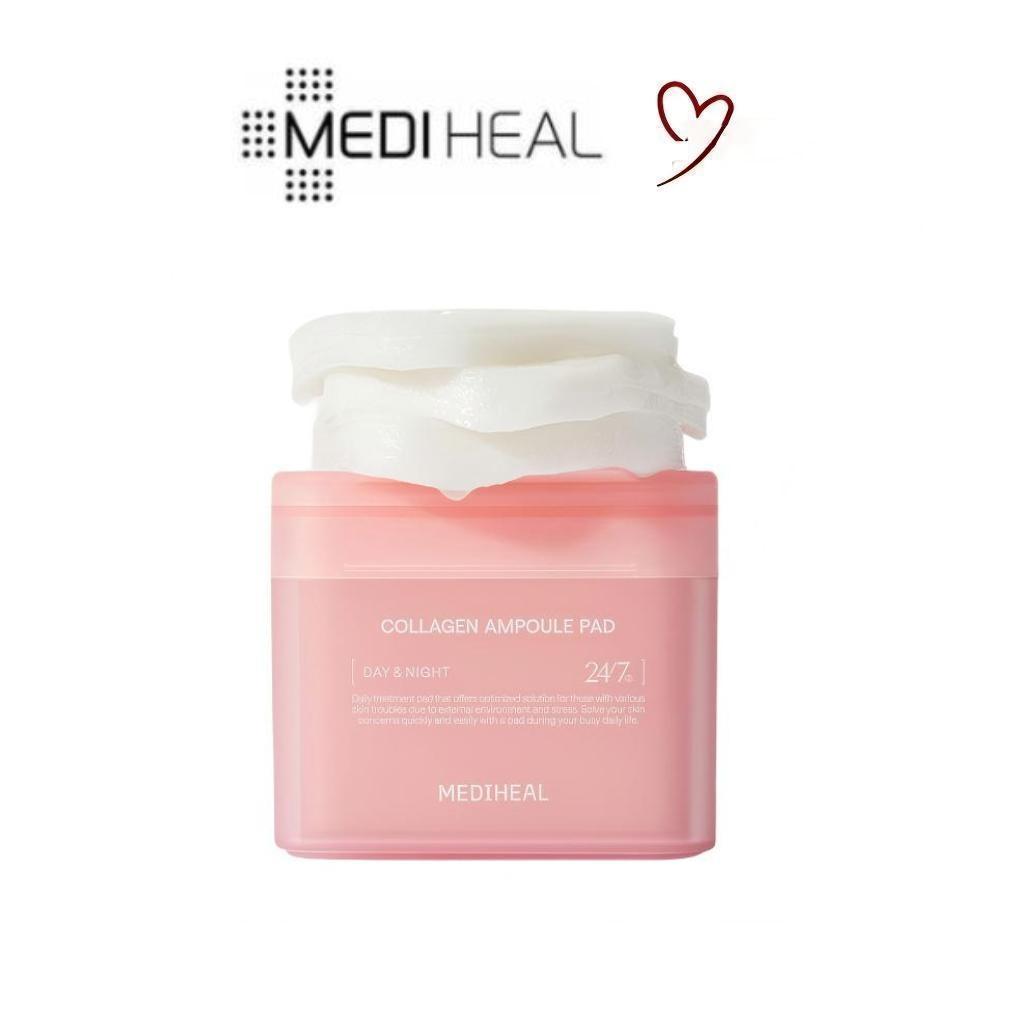 MEDIHEAL Daily Treatment Toner Pad / Collagen Ampoule Toner Pad 170ml