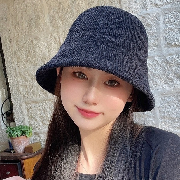 รุ่นฮิต หมวกบักเก็ต พวกปีกแคบ หมวกวินเทจ หมวกกันหนาว (GC-210)  พร้อมส่ง