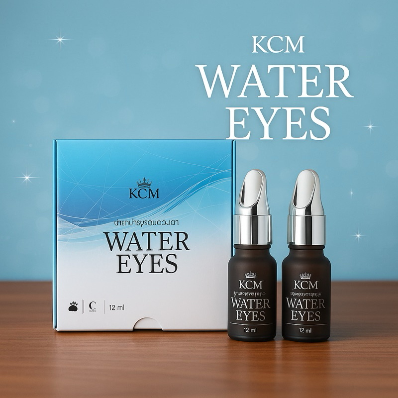 2 ขวด (1 กล่อง) น้ำตบบำรุงรอบดวงตาKCM Water Eyes