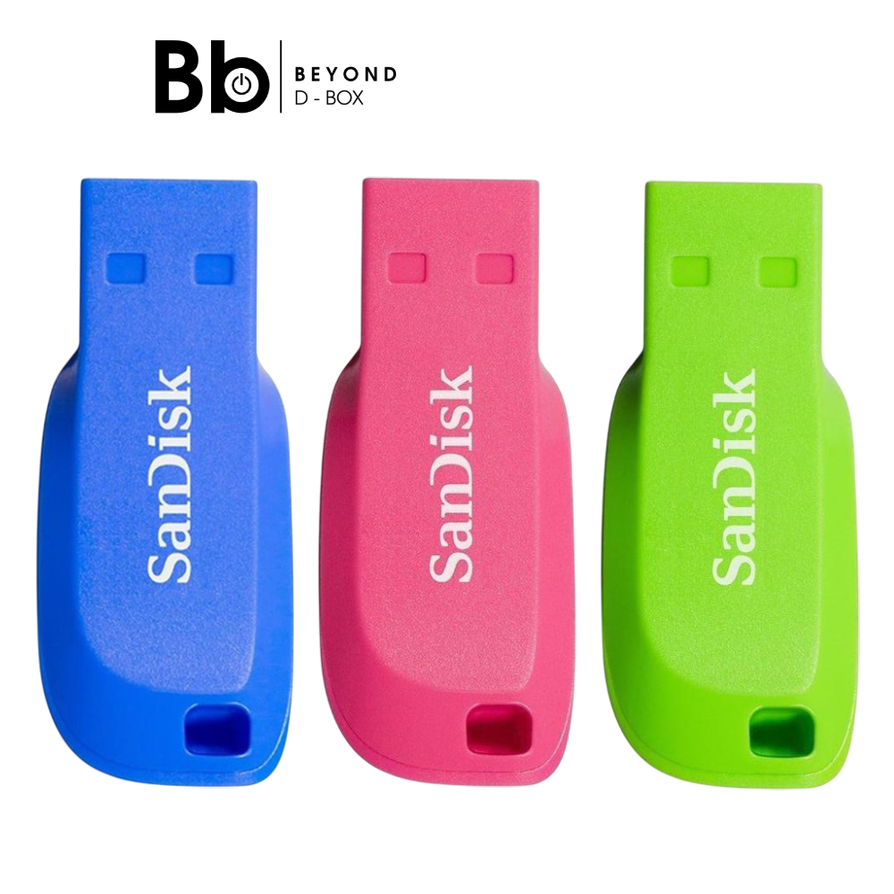 แฟลชไดร์ฟ SanDisk Flash Drive USB 2.0 ความจุ 32GB (SDCZ50C_032G_B35) by BB Beyond D-Box