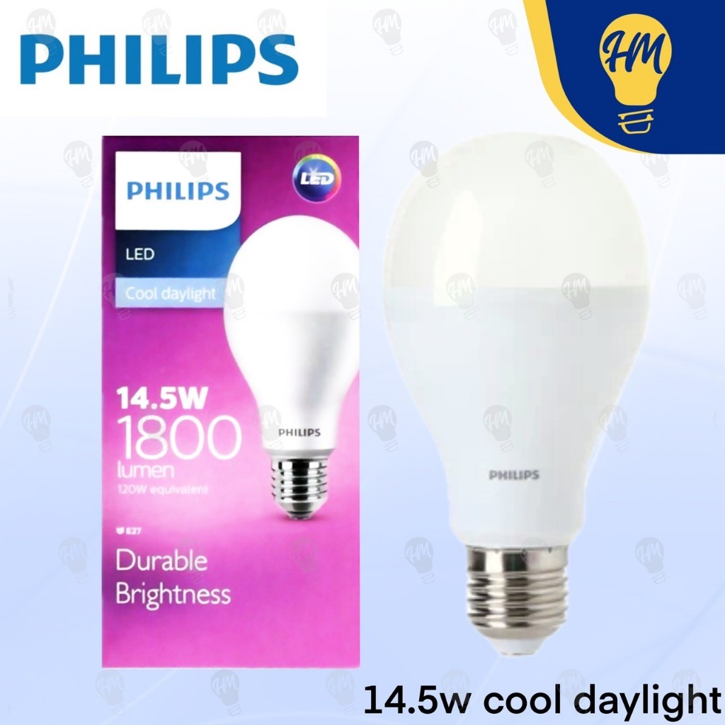 Philips หลอดไฟ LED 14.5W แสงขาว