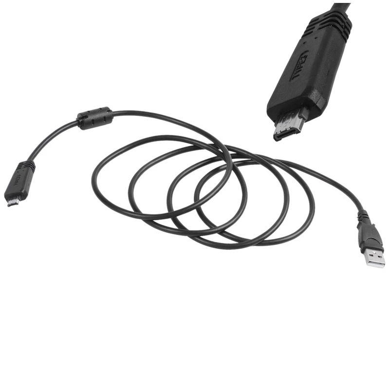 สายเคเบิลข้อมูล USB สําหรับ Sony VMC-MD3 DSC-W350 DSC-TX5 DSC-W380 DSC-WX5 W37 กล้อง