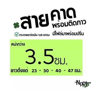 สายคาดกล่อง พร้อมติดกาว แบบกระดาษ สะดวกใช้งาน ราคาถูก ส่งไว