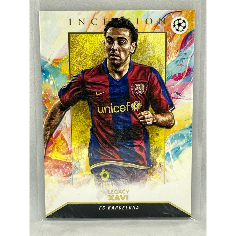 การ์ดฟุตบอล Topps Inception 2023 - 2024 Xavi Base