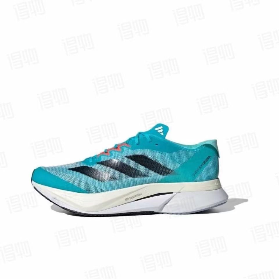 Adidas Adizero Boston 12 รองเท้าวิ่งคาร์บอนชายและหญิง รุ่นสีฟ้า H03612