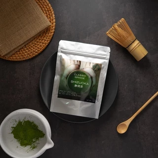 SHIZUOKA MATCHA ผงมัทฉะเกรดพรีเมี่ยมนำเข้าสายพันธุ์ Yabukita จากเมือง Shizuoka, ญี่ปุ่น แบรนด์ SOULMA