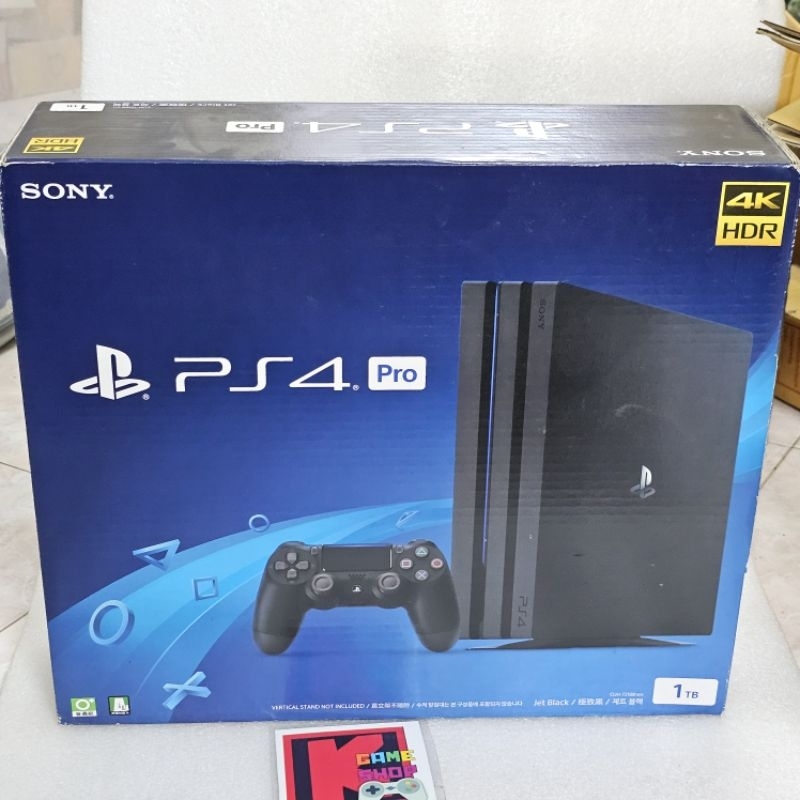 (Jailbreak แปลงแล้ว ลงเกมฟรี) PlayStation 4 Pro Slim Fat Fw 11.00 Ps4 เครื่องเล่นเกมคอนโซล มือสอง