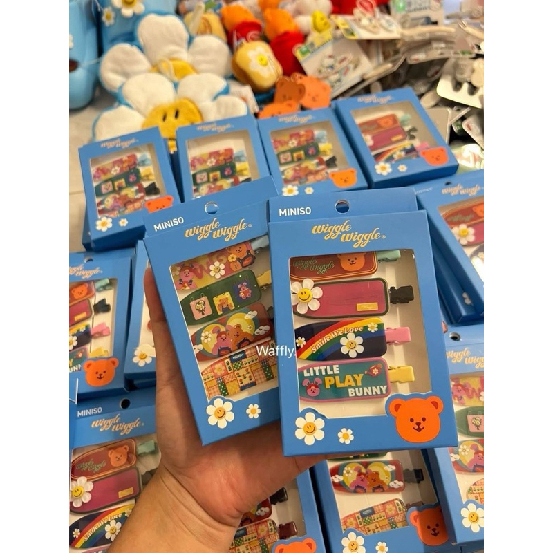 กิ๊บติดผม Wiggle Wigfle x Miniso ลายดอกเดซี่ Daisy