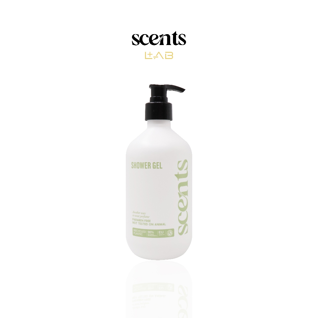 SCENTS 7 Shower Gel เจลอาบน้ำสูตรอ่อนโยน สำหรับผิวแพ้ง่าย กลิ่น Citrus แบบขวดพร้อมหัวปั๊ม 500 ml