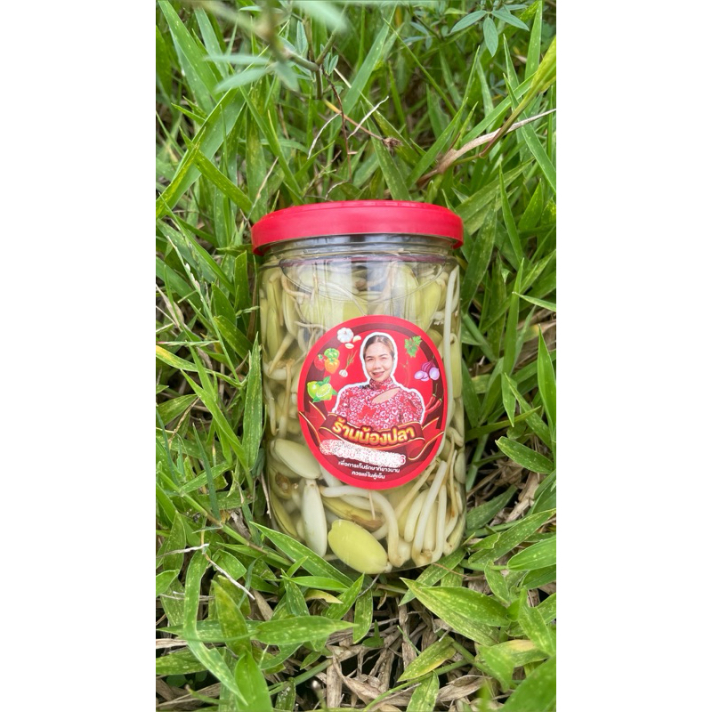 หน่อเหรียงดอง เปรี้ยวแล้วพร้อมทาน น้ำหนักสุทธิ350กรัม