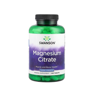 Magnesium Citrate ขนาด 240 เม็ด สินค้าของแท้ 100%🇺🇸