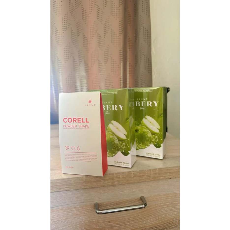 LINNE Corell Powder shake คลอโรฟิลล์สารสกัดสูตรพรีเมี่ยม [เฉพาะกล่องขาว แบบ 5 ซองย่อย ] ราคา ถูกที่สุด ดีลบีเคเค แกลเลอรีภาพที่ 5