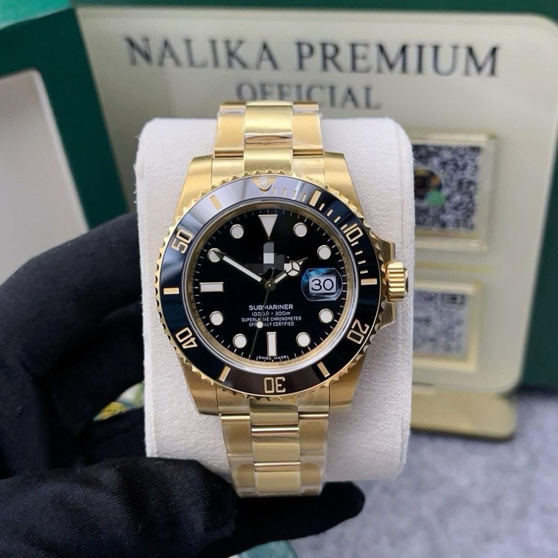 RL Oyster Perpetual Submariner นาฬิกาข้อมือชายและหญิง 41 mm