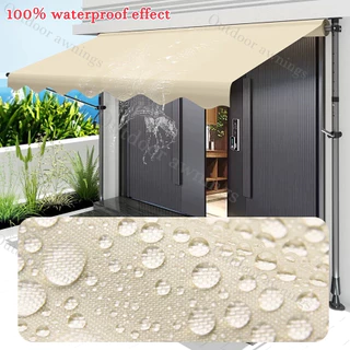 Outdoor awnings กันสาดตั้งตรง กันสาดพับเก็บได้ แนวตั้งปรับได้ ติดง่ายไม่ต้องเจาะผนัง กันสาดระเบียงบ้าน คอนโด