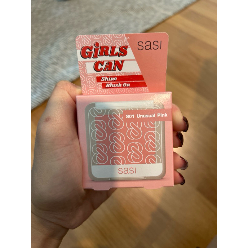 Sasi บลัชออน มือ1 สี S01 Unusual Pink