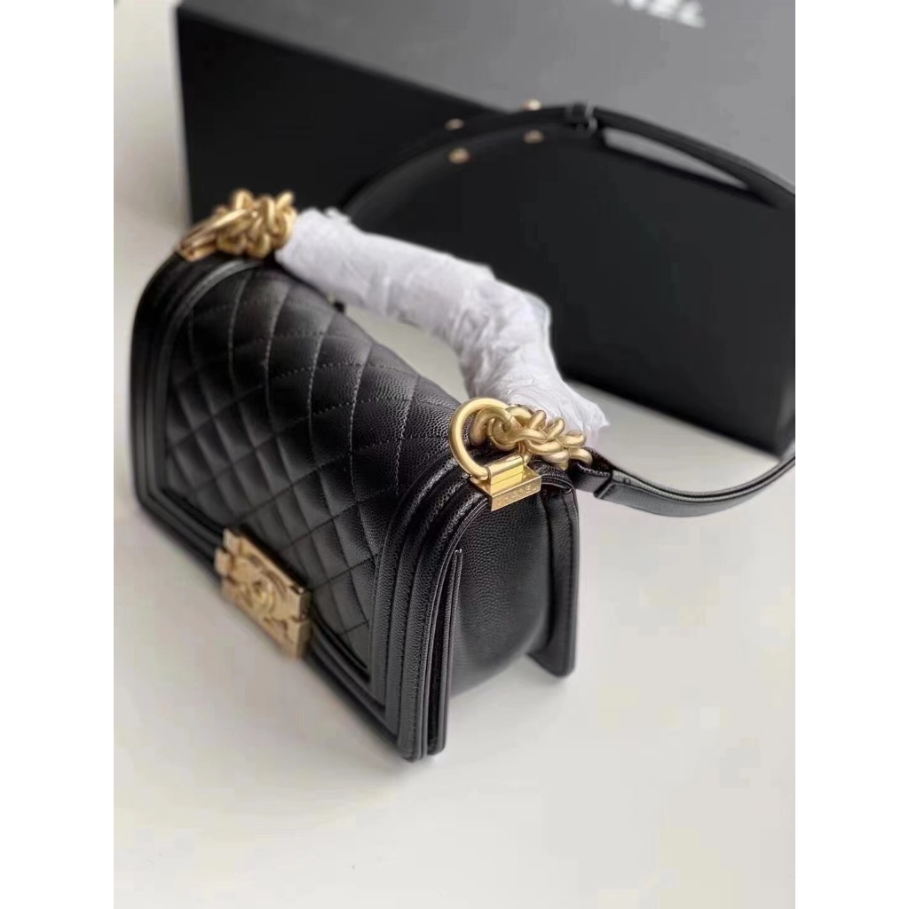 ชาแนล 👜 CHANEL LEBOY Cowhide Medium CHANEL กระเป๋า กระเป๋าสะพาย