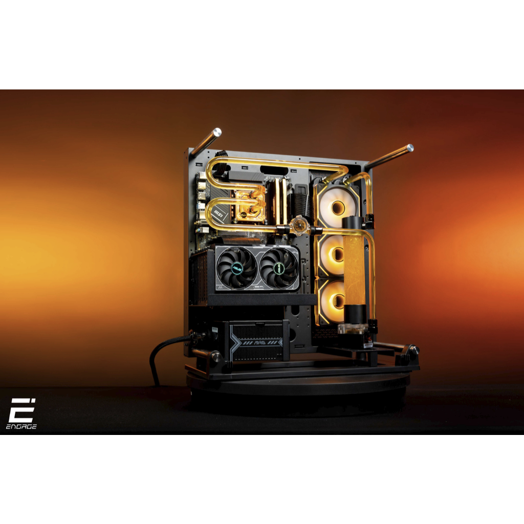 (รับหน้าร้านได้) คอมระบบชุดน้ำเปิด (สเปค I5 14400f / rtx4060 / ram32/5600 /m.2 1tb)