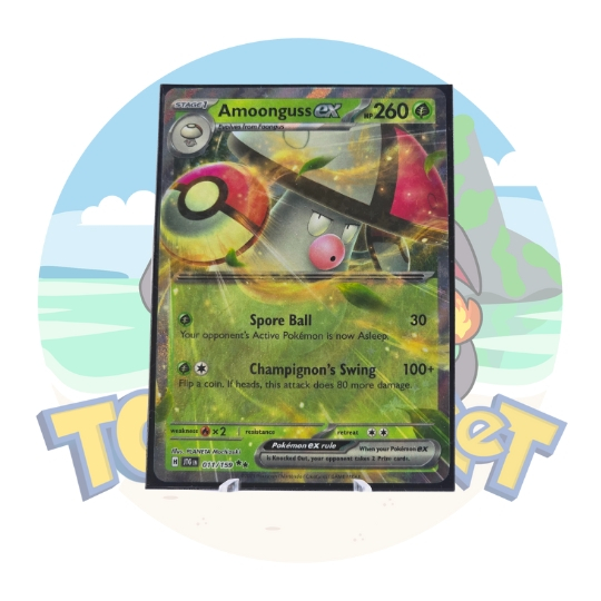 Pokemon Card "Amoonguss Ex 011/159" ENG Journey Together