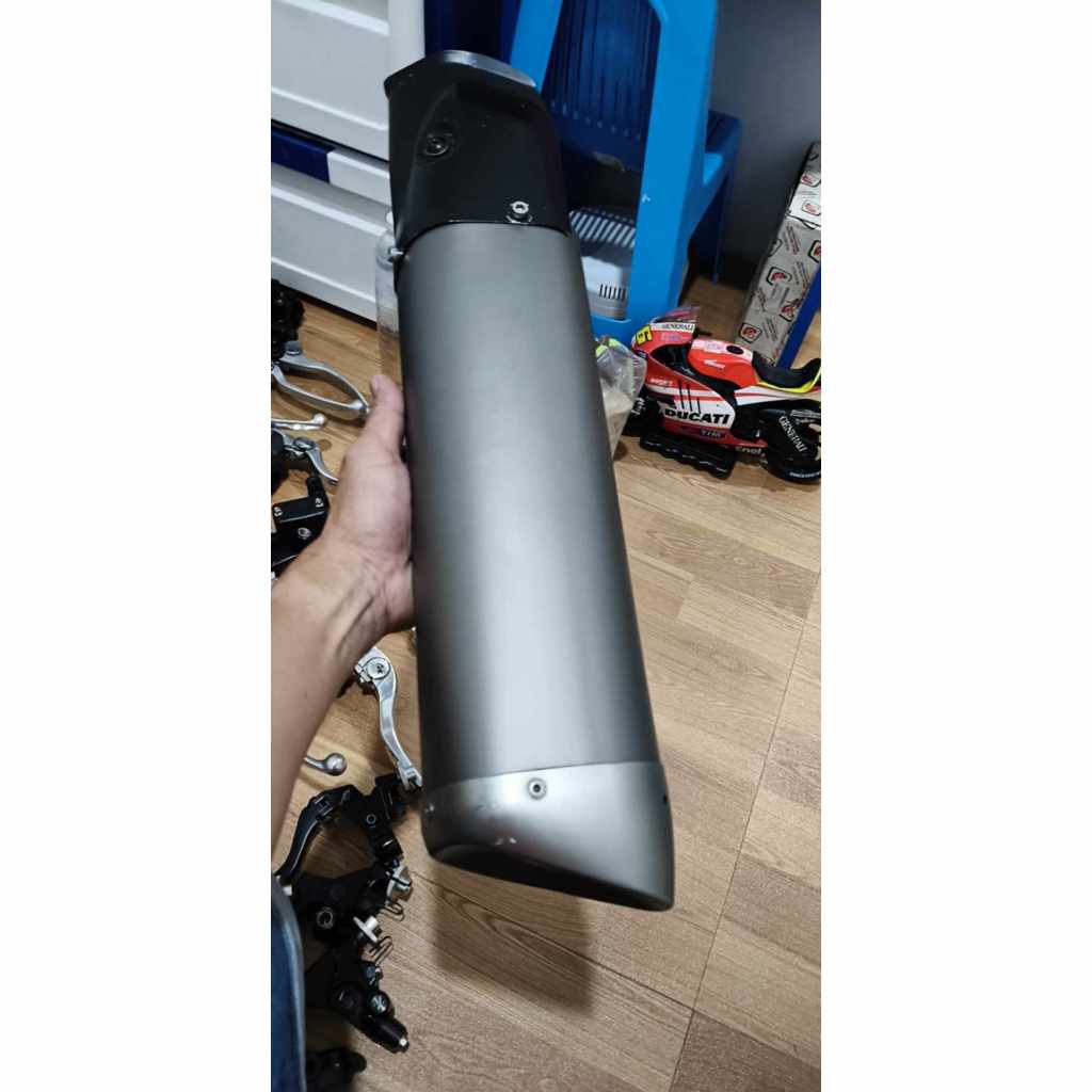 ท่อเดิม yamaha r6 ไทเทเนียม