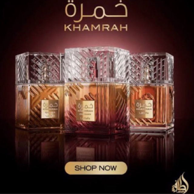 KHAMRAH / KHAMRAH DUKHAN / KHAMRAH QAHWA แท้100% 100ML