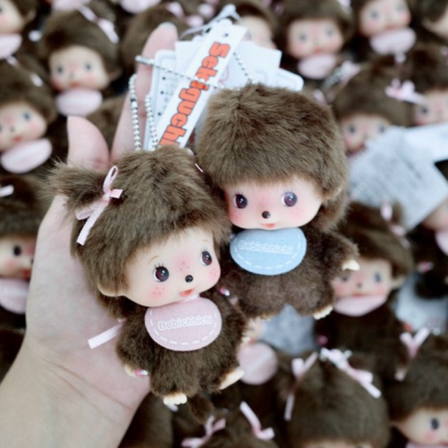 ( พร้อมส่ง / ส่งด่วน )❗️ของแท้ราคาถูกที่สุด❗️ Monchhichi Bebichhichi Keychain | พวงกุญแจมอนชิชิ รุ่นเบบี้ชายหญิง🩵🩷