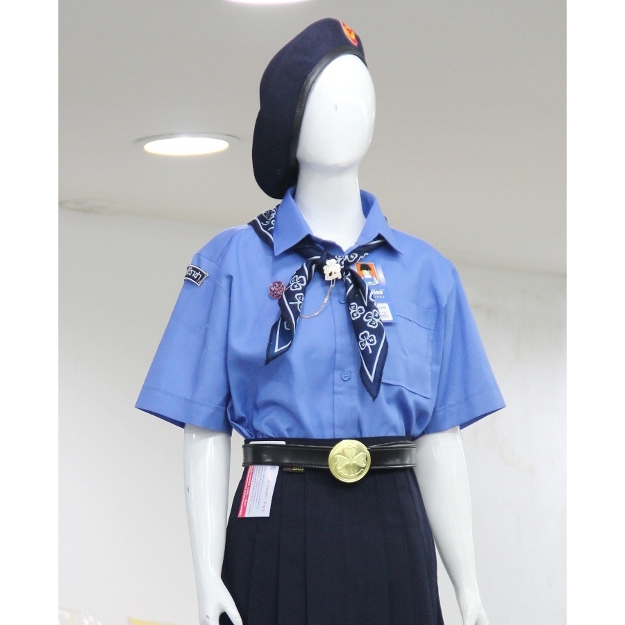 พร้อมส่ง!!! เสื้อตราสมอแท้ เสื้อบำเพ็ญประโยชน์ (เฉพาะเสื้อ)