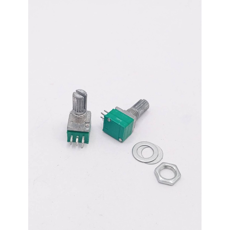 ใน กทม วอลลุ่ม Volume  vr 6ขาโพเทนชิโอมิเตอร์ ตัวต้านทานปรับค่าได้ B50K/B10K/B100K ความยาวเพลา 15mm ราคา ถูกที่สุด ดีลบีเคเค แกลเลอรีภาพที่ 4