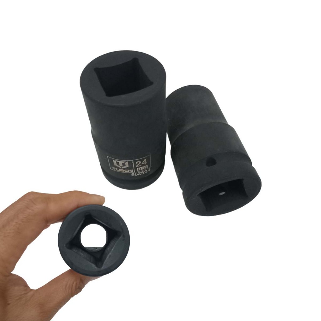 TUOCHI ลูกบล็อก 4 เหลี่ยม 1 นิ้ว บล็อคถอดล้อ รถบรรทุก