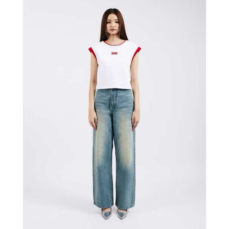 โค้ดลดเพิ่ม 20-30% Merge Official - Signature Jeans ombre 01 -Mist size XL