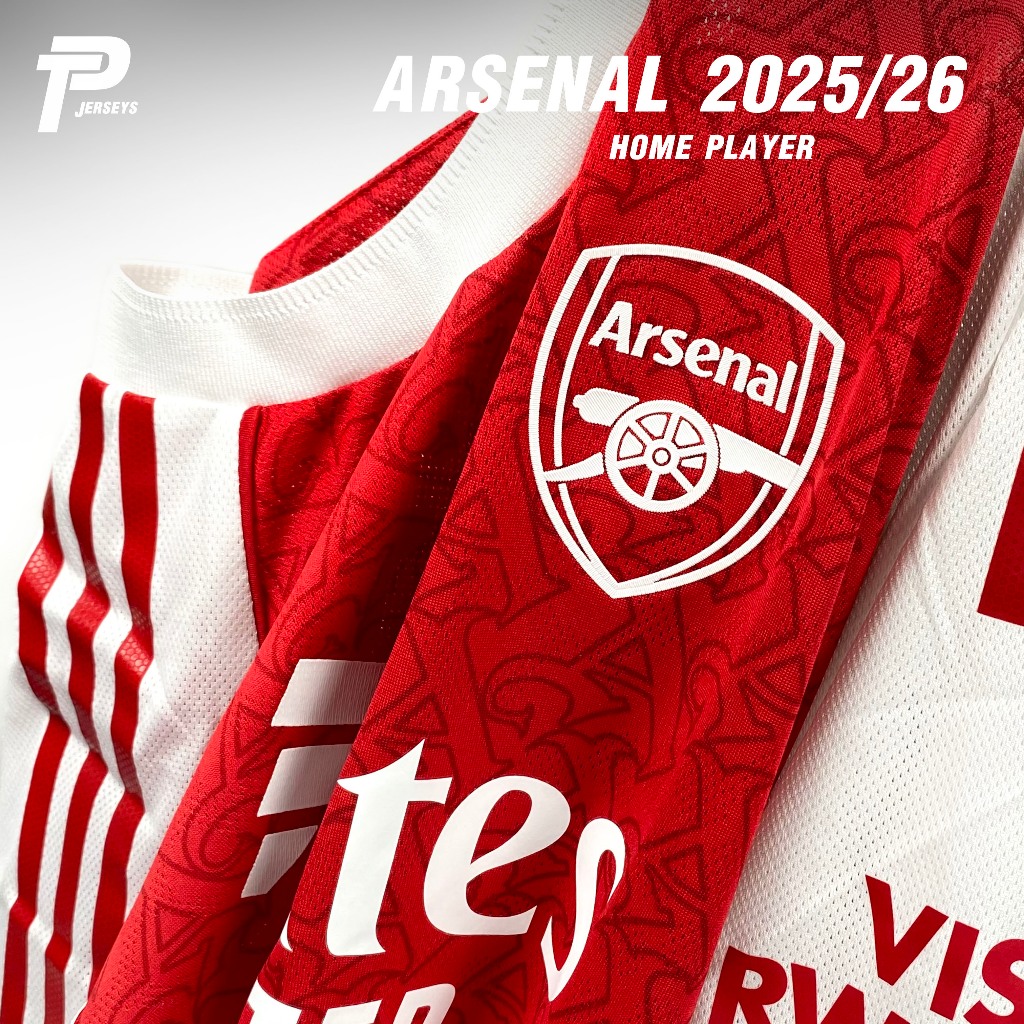 เสื้อฟุตบอล Arsenal 2025/26 Home Player เสื้ออาร์เซนอล