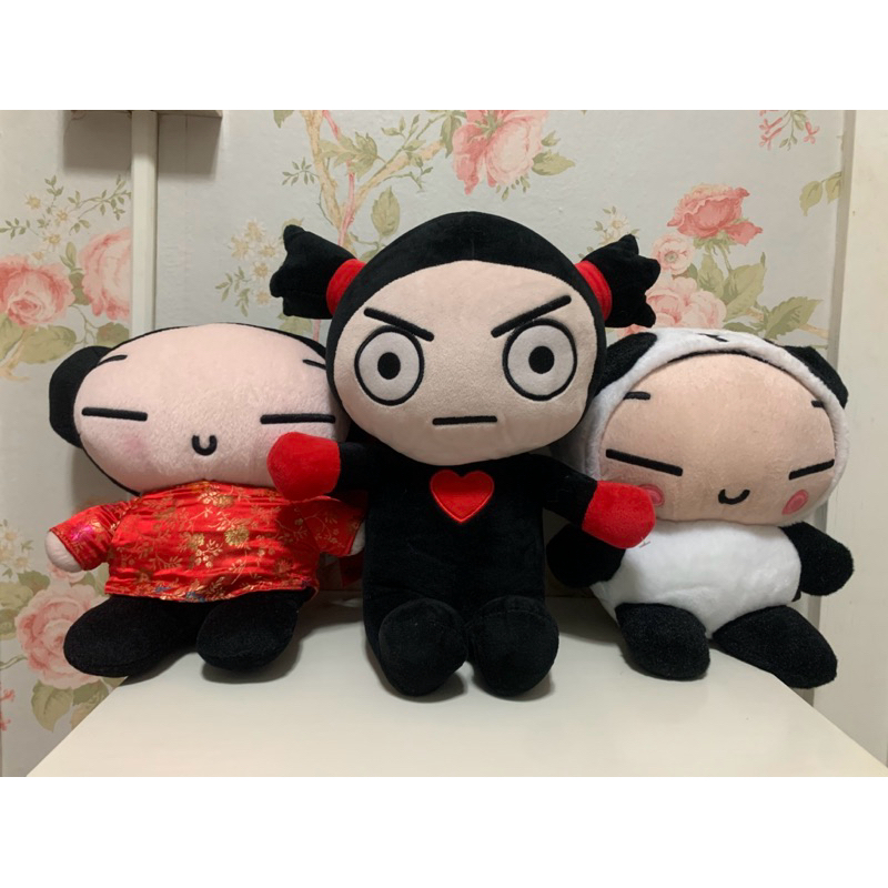 ตุ๊กตา Pucca & Garu ของแท้ ป้ายแท็กชัด + ป้ายห้อย