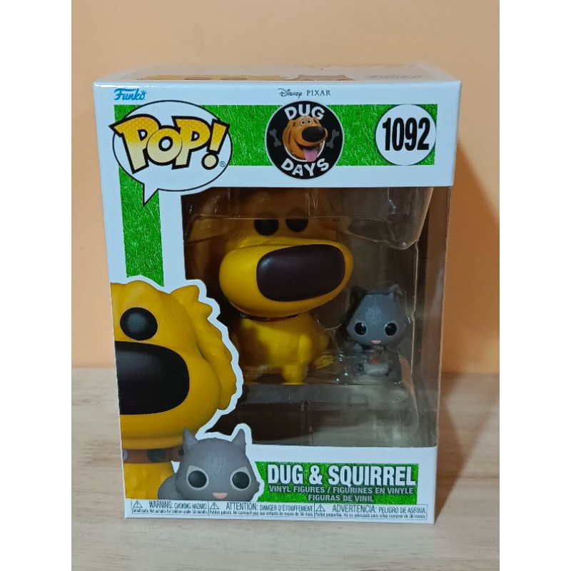 Funko Pop! : Dug Days - Dug & Squirrel [ กล่องสินค้า - 9/10 ]